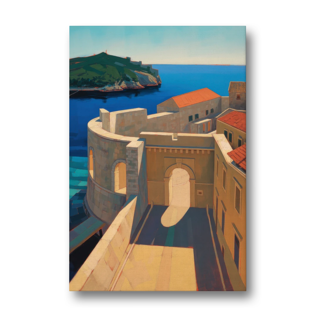 Pile Gate Majesty - Canvas Wall Art - Front