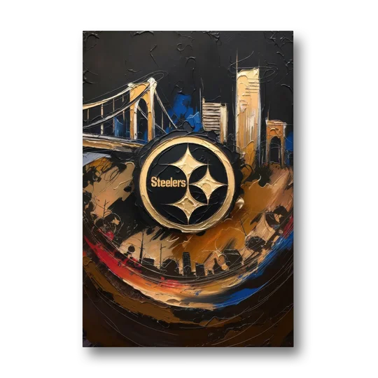Pittsburgh Steelers Fan Pride - Canvas Wall Art - Front