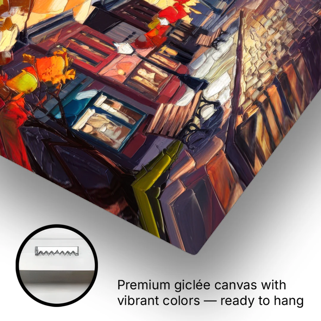 Plano Local Landmarks - Canvas Wall Art - Gallery Wrap Corner
