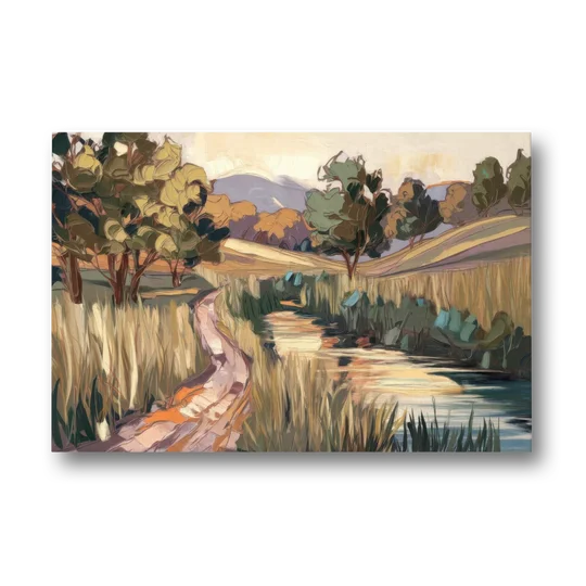 Plano Nature Trails - Canvas Wall Art - Front