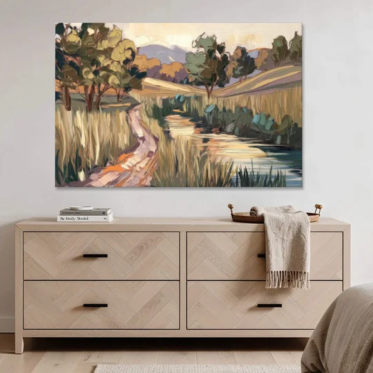 Plano Nature Trails - Canvas Wall Art - Coffee Table - 60x40