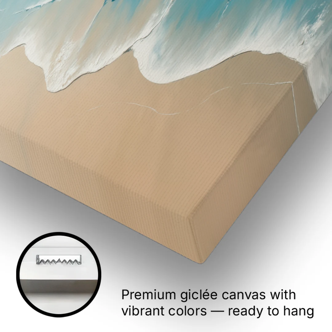 Playa Delfines Overlook - Canvas Wall Art - Gallery Wrap Corner