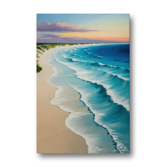 Playa Delfines Overlook - Canvas Wall Art - Front