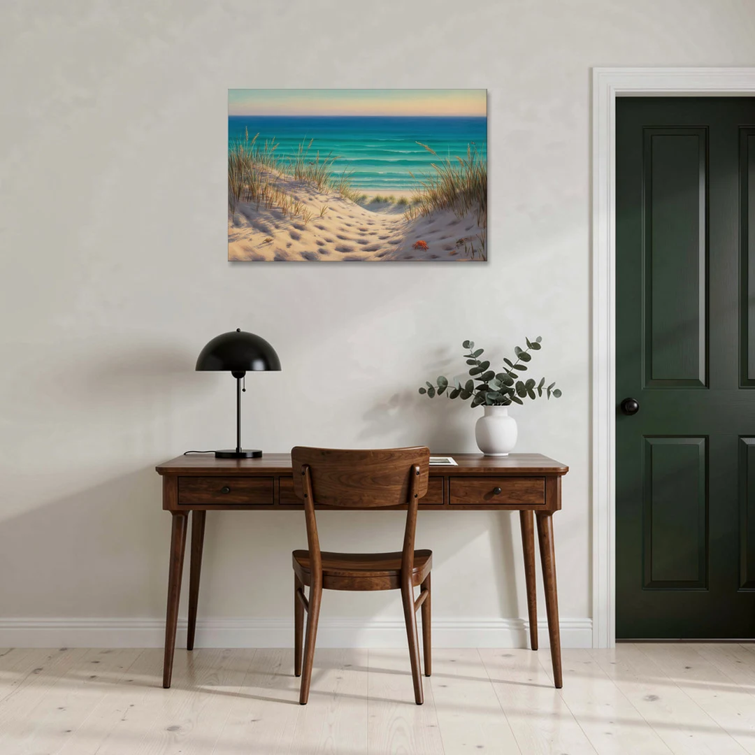 Playa Marlín Dunes - Canvas Wall Art - Office - 36x24