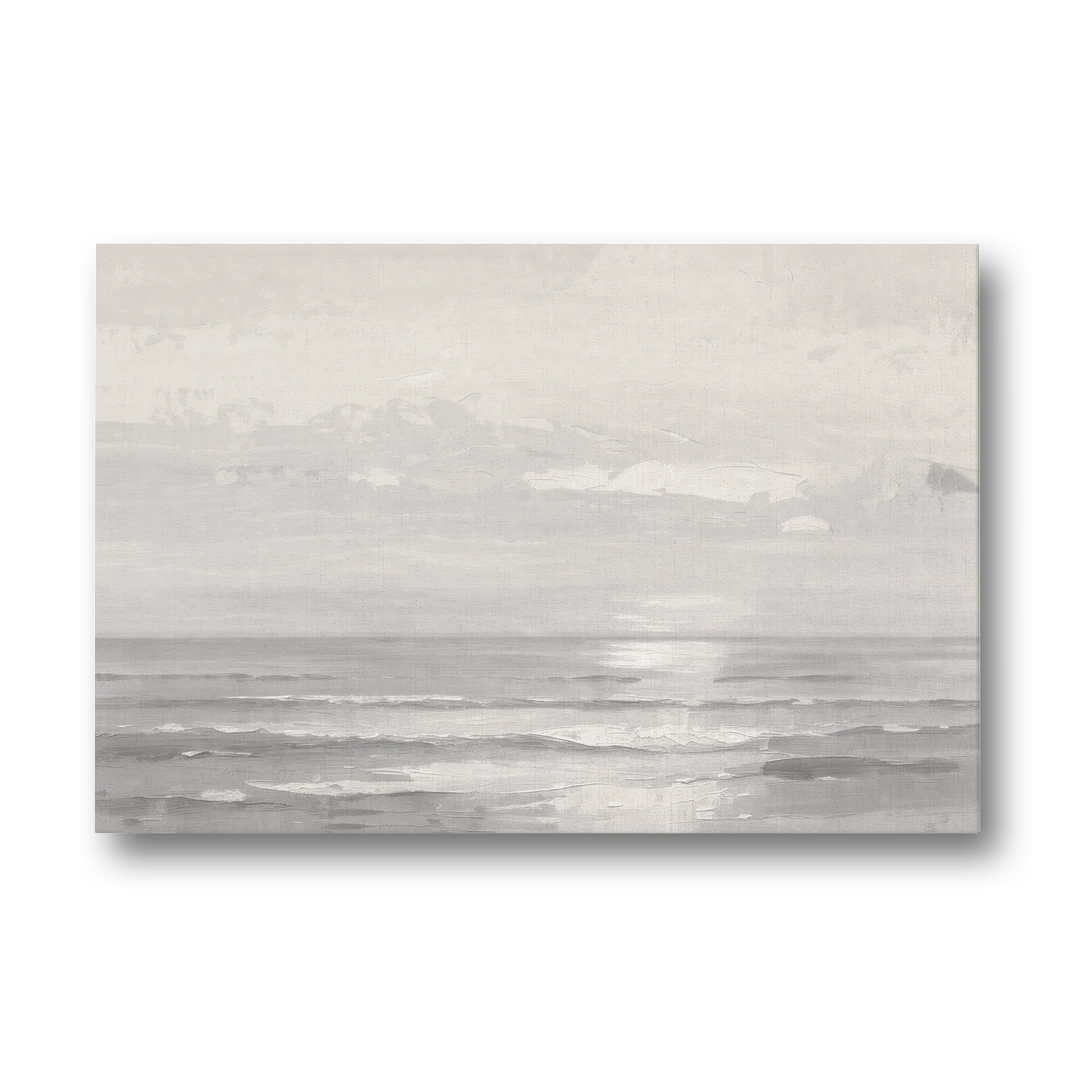Professional Office Wall Art Ivory Light at Sea - Canvas Wall Art - Front