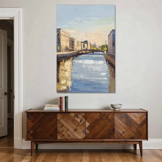 Providence Urban Landscape - Canvas Wall Art - Coffee Table - 40x60