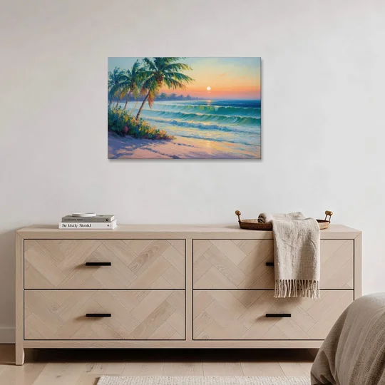 Punta Mita Sunrise - Canvas Wall Art - Coffee Table - 36x24