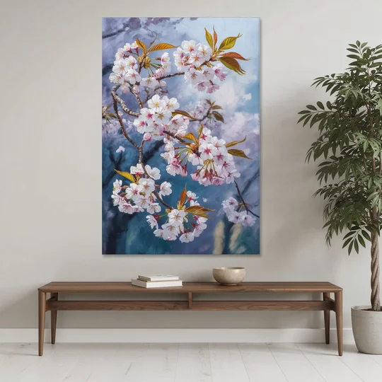 Queen Elizabeth Park Blossoms - Canvas Wall Art - Coffee Table - 40x60