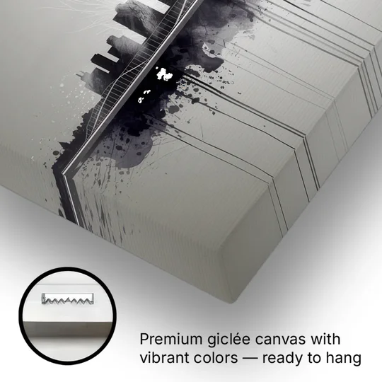 Rochester Cityscape Reflection - Canvas Wall Art - Gallery Wrap Corner