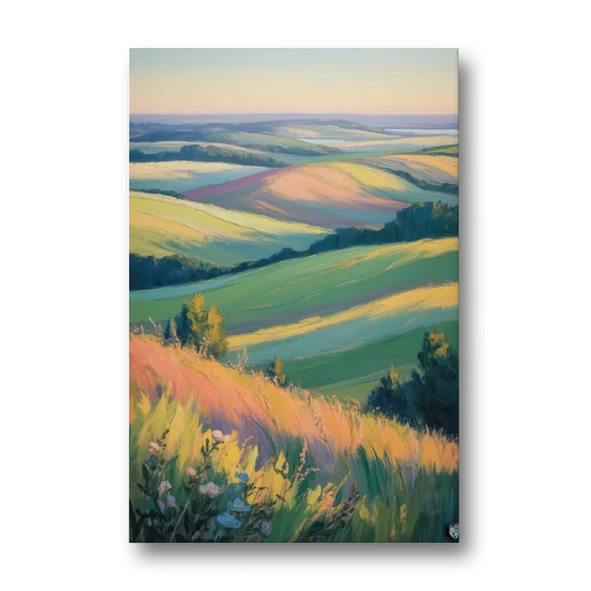 Rolling Hills of PEI - Canvas Wall Art - Front
