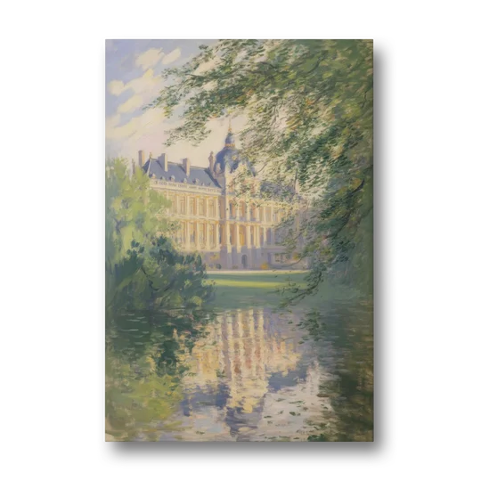 Royal Palace Serenity - Canvas Wall Art - Front