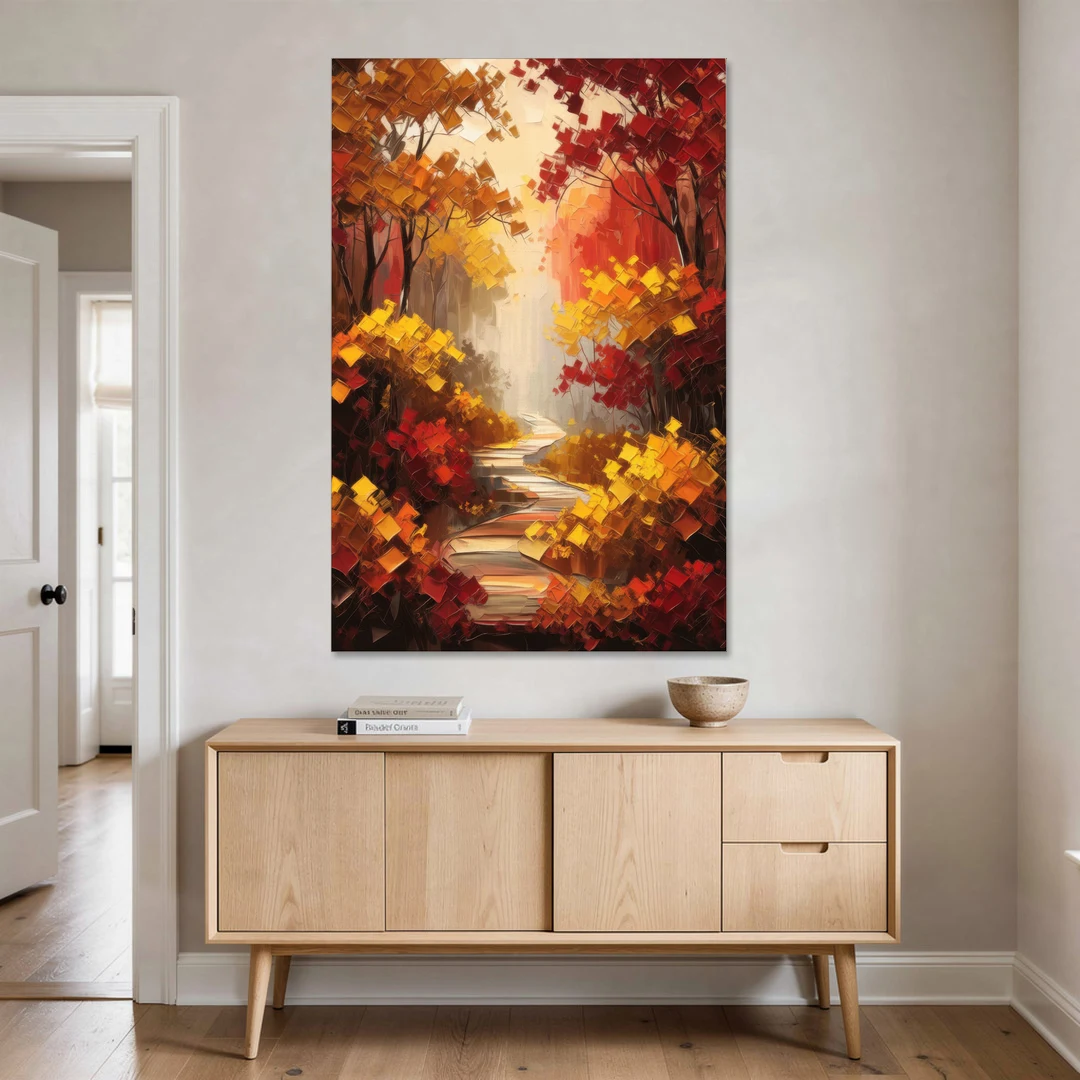 Salem Autumn Forest - Canvas Wall Art - Coffee Table - 40x60