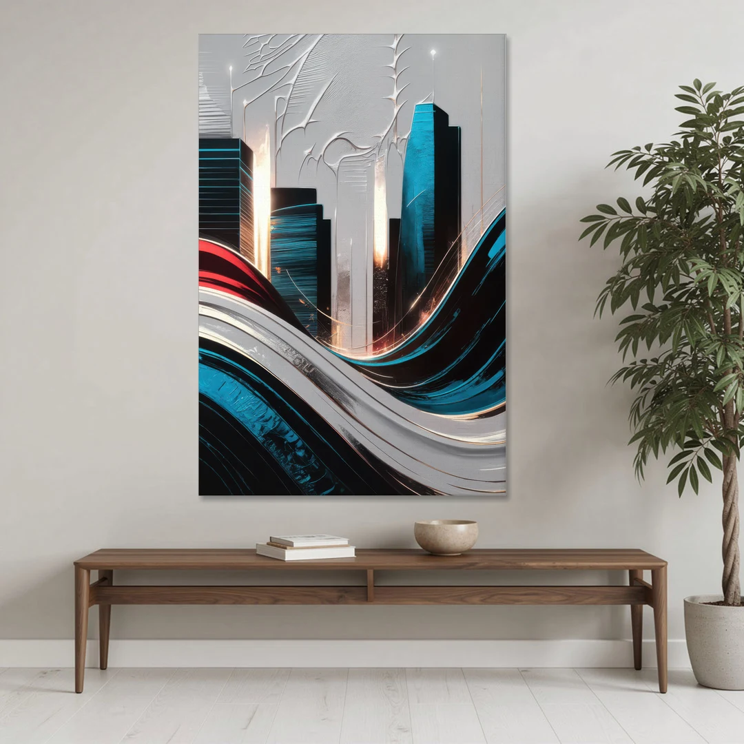 San Jose Earthquakes Spirit - Canvas Wall Art - Coffee Table - 40x60