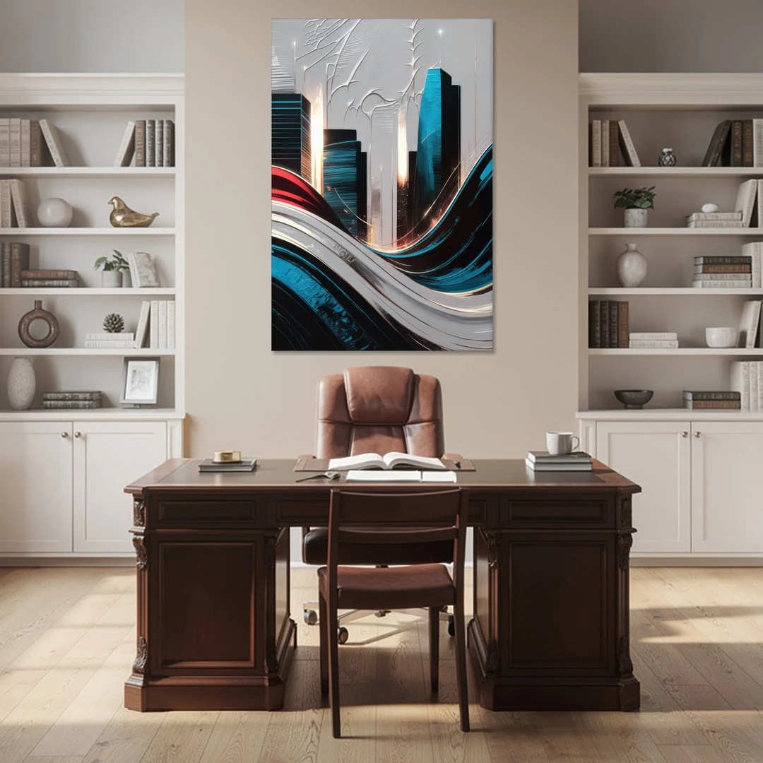 San Jose Earthquakes Spirit - Canvas Wall Art - Office - 40x60