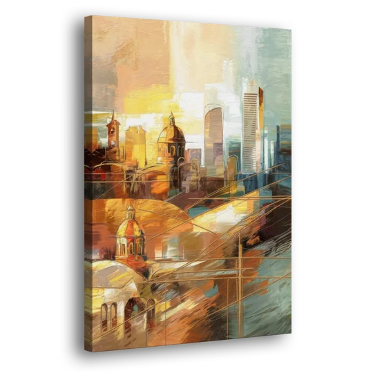 San Jose Historic Landmarks - Canvas Wall Art - Side