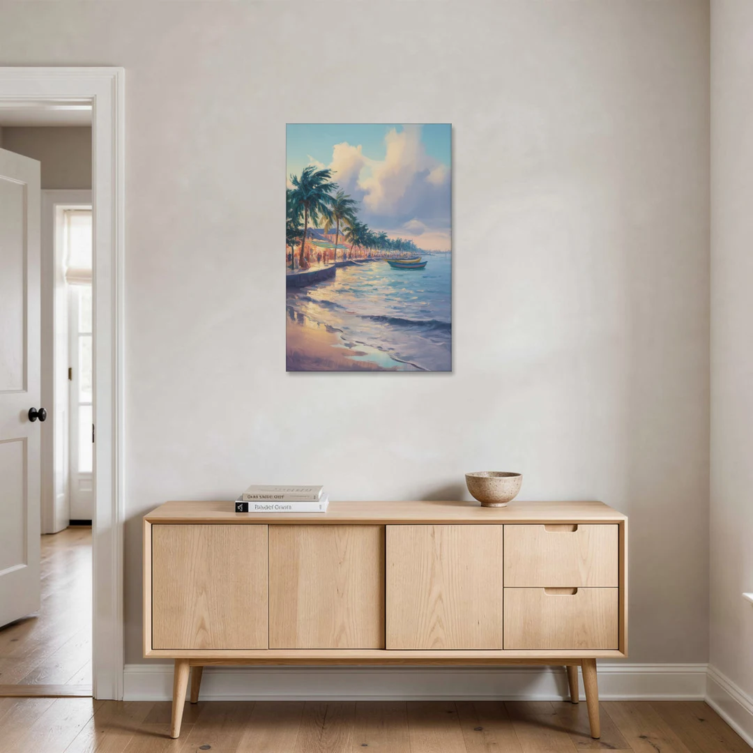 San Miguel Waterfront - Canvas Wall Art - Coffee Table - 24x36