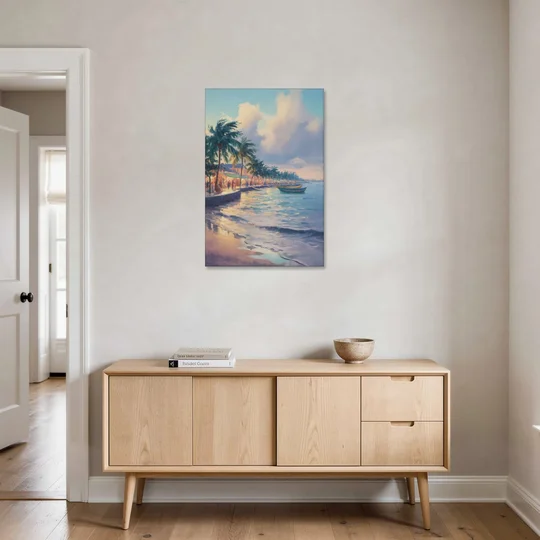 San Miguel Waterfront - Canvas Wall Art - Coffee Table - 24x36