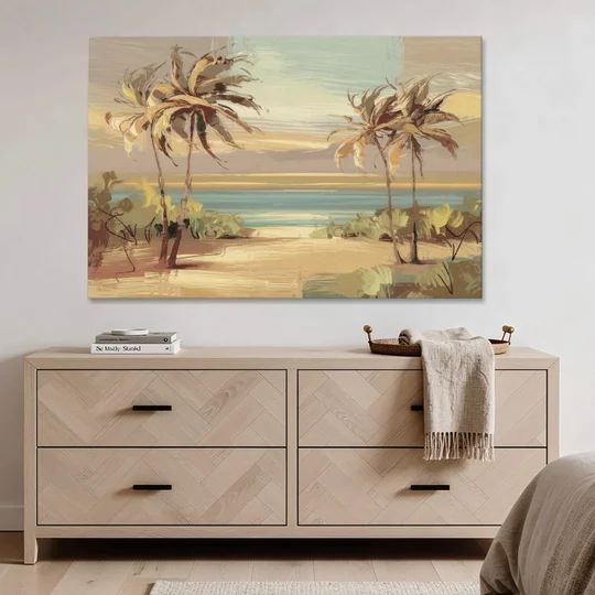 Savannah Coastal Beauty - Canvas Wall Art - Coffee Table - 60x40