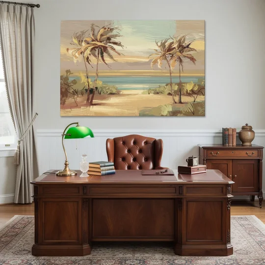 Savannah Coastal Beauty - Canvas Wall Art - Office - 60x40