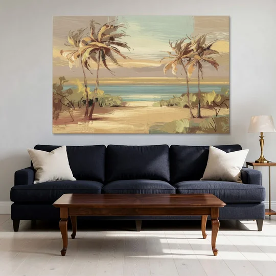 Savannah Coastal Beauty - Canvas Wall Art - Sofa - 60x40