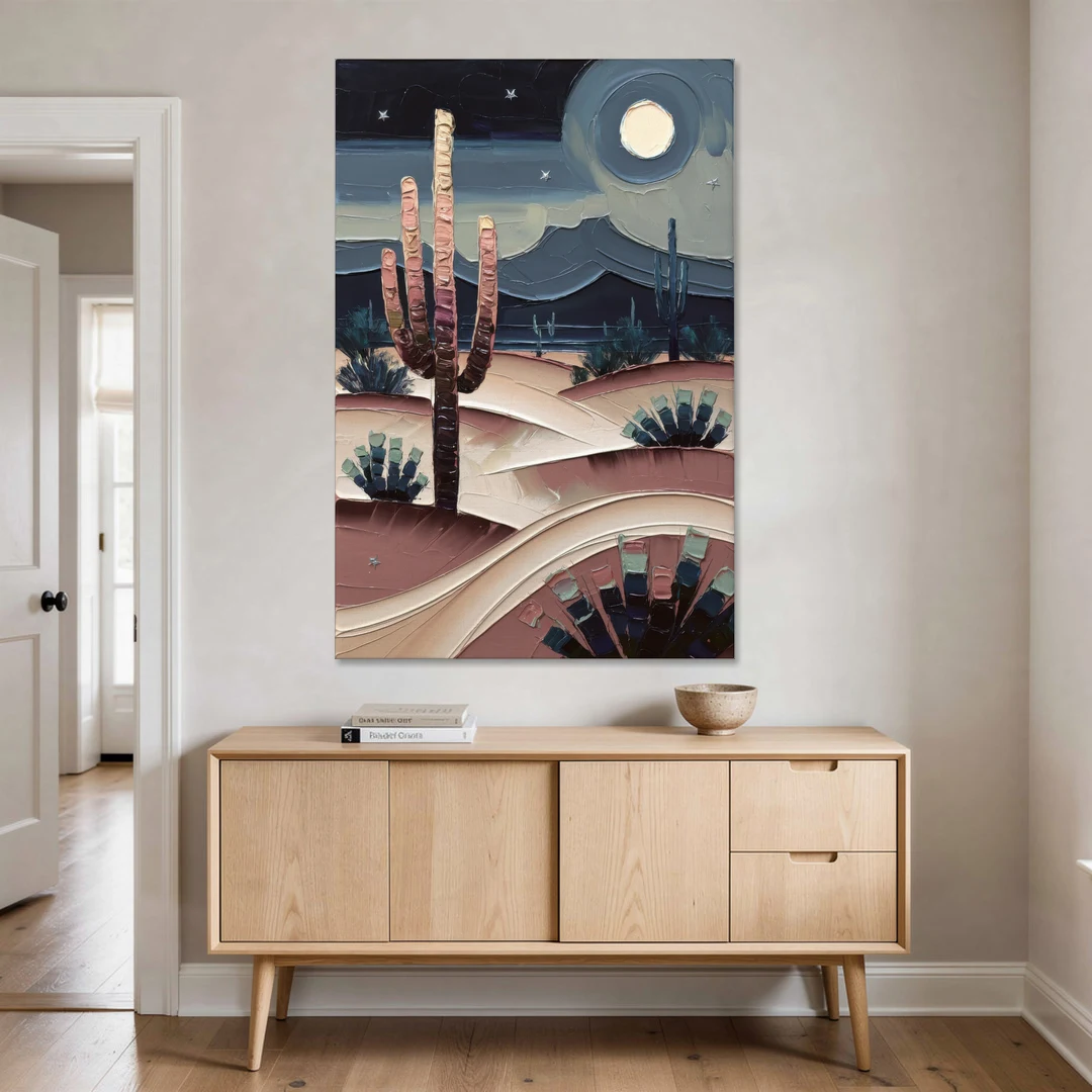 Scottsdale Desert Nights - Canvas Wall Art - Coffee Table - 40x60