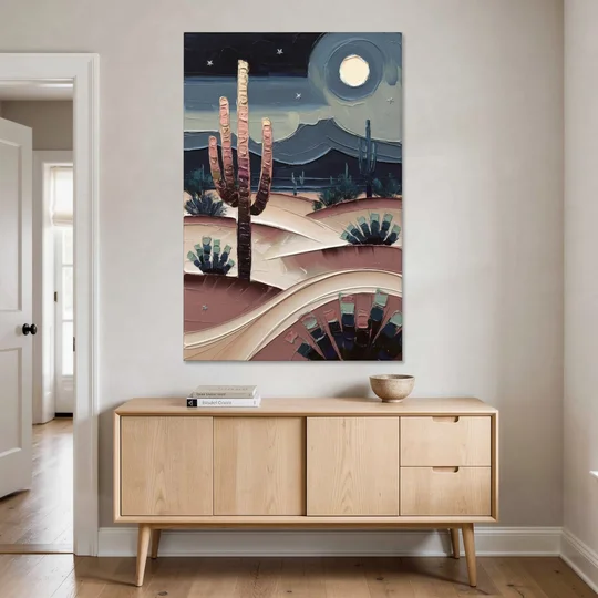 Scottsdale Desert Nights - Canvas Wall Art - Coffee Table - 40x60