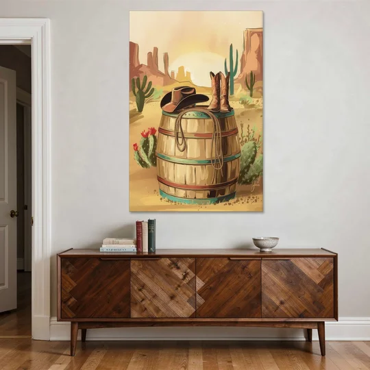 Scottsdale Western Heritage - Canvas Wall Art - Coffee Table - 40x60