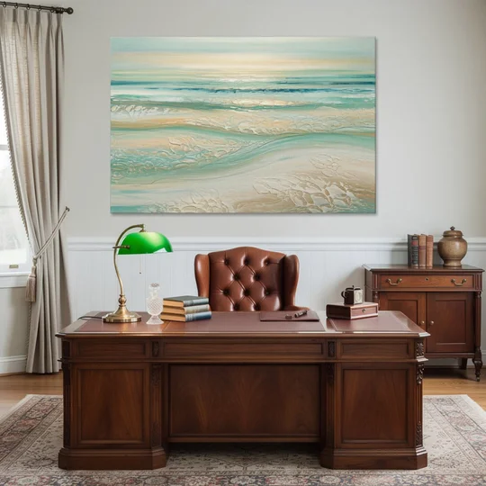 Sitka Ocean Breeze - Canvas Wall Art - Office - 60x40