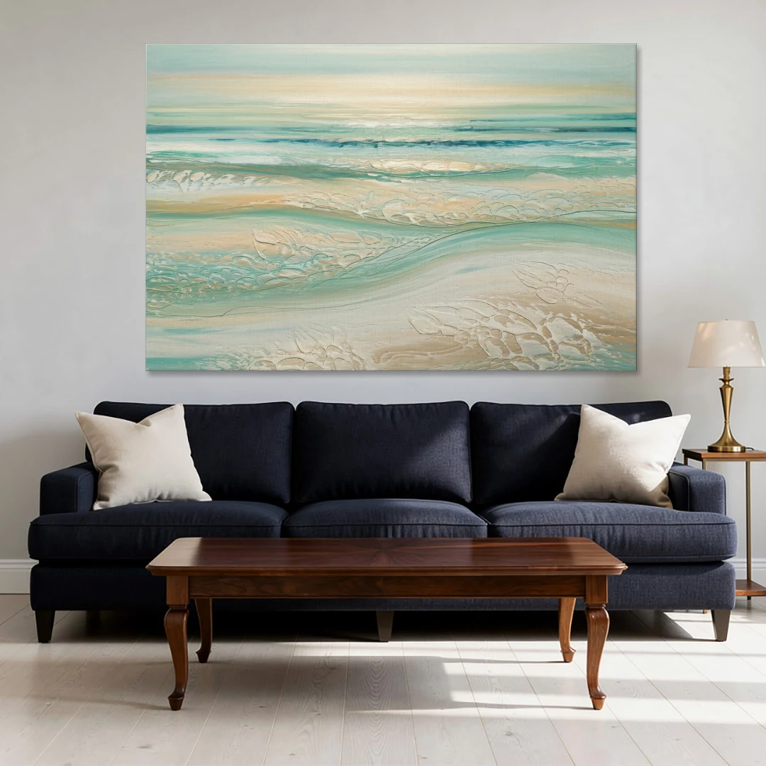 Sitka Ocean Breeze - Canvas Wall Art - Sofa - 60x40