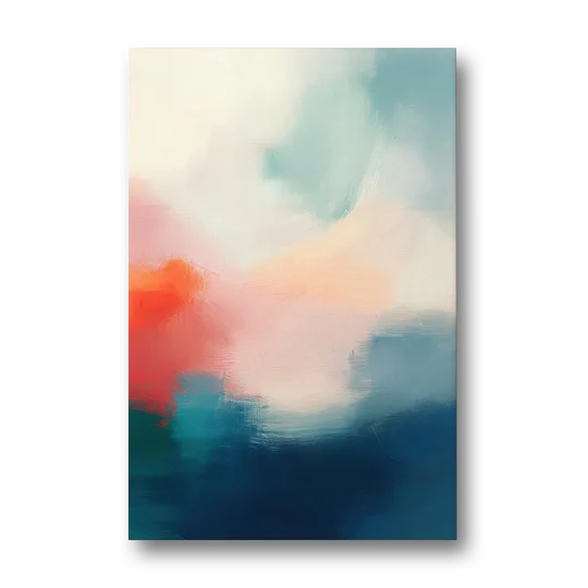 Spectrum Sea - Canvas Wall Art - Front