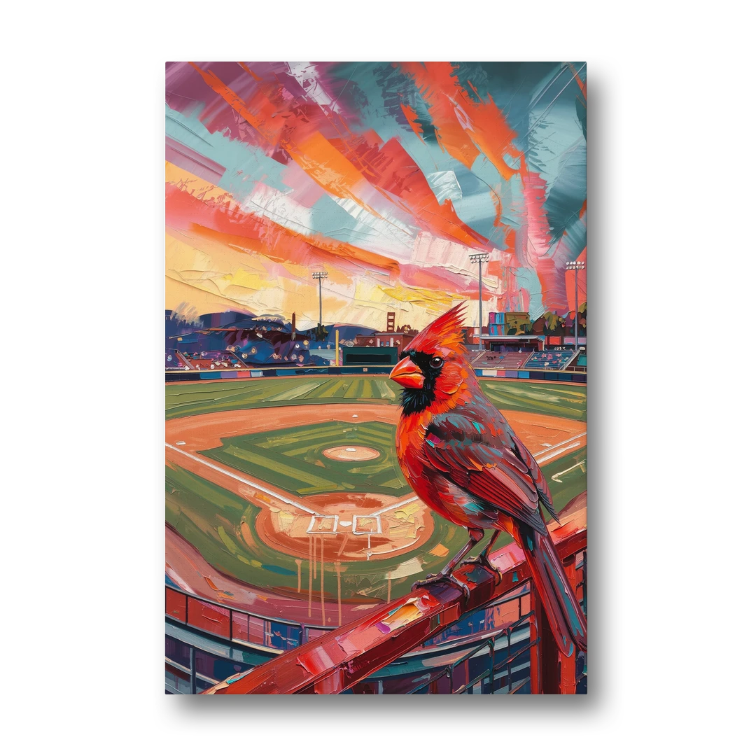 Springfield Cardinals Tribute - Canvas Wall Art - Front