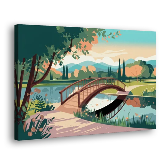 Springfield Parks And Trails - Canvas Wall Art - Side