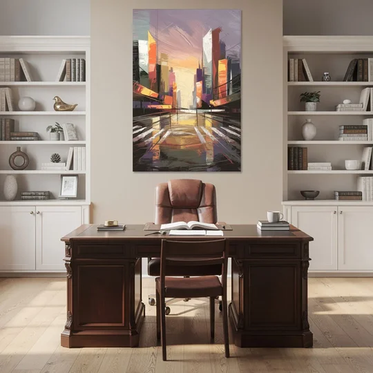 Springfield Urban Vibes - Canvas Wall Art - Office - 40x60