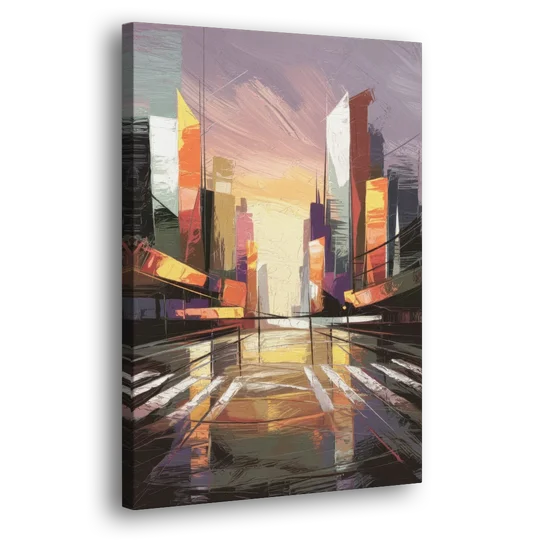 Springfield Urban Vibes - Canvas Wall Art - Side