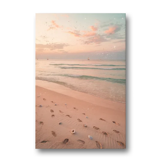 St. Petersburg Beachfront Serenity - Canvas Wall Art - Front