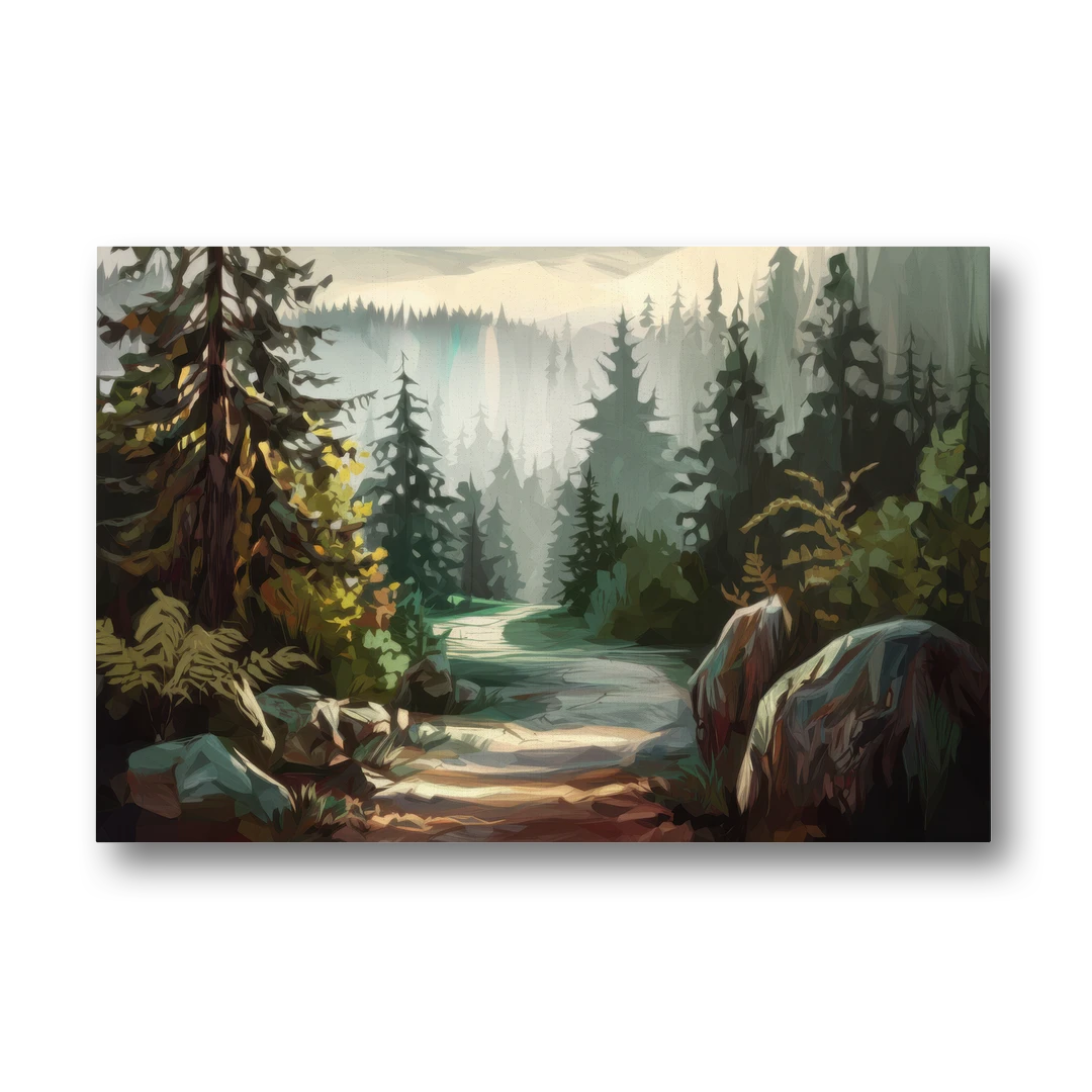 Tacoma Pacific Northwest Beauty - Canvas Wall Art - Front
