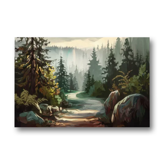 Tacoma Pacific Northwest Beauty - Canvas Wall Art - Front