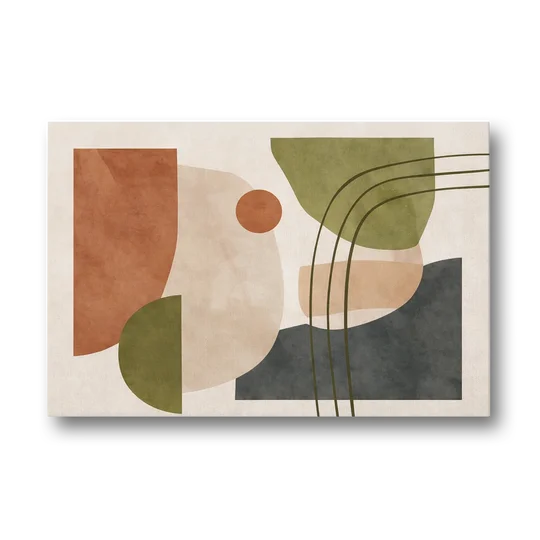 The Modern Composition - Canvas Wall Art - Front
