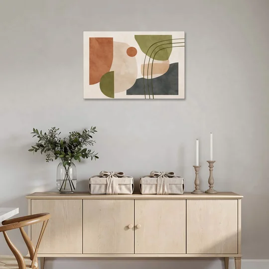 The Modern Composition - Canvas Wall Art - Coffee Table - 36x24