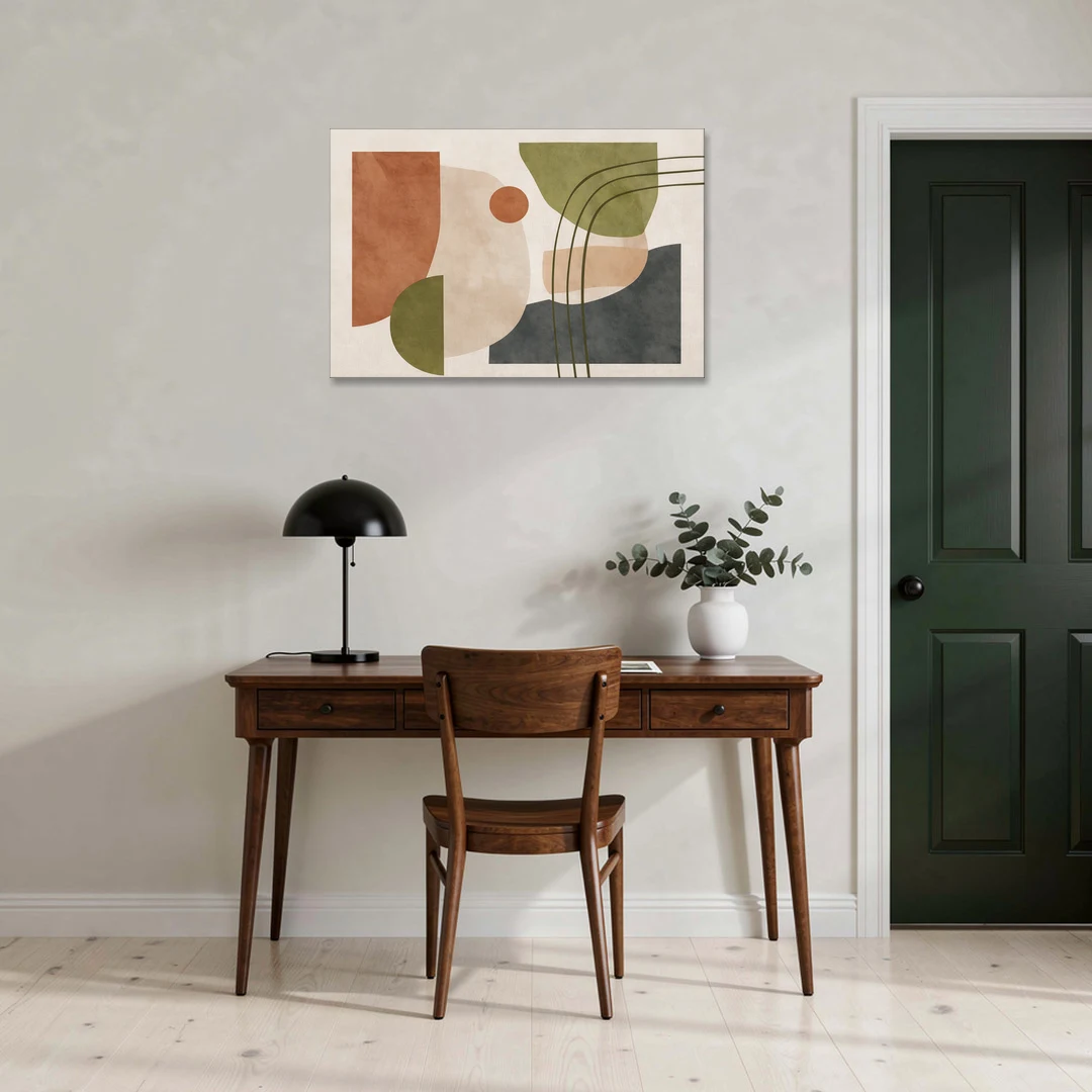 The Modern Composition - Canvas Wall Art - Office - 36x24
