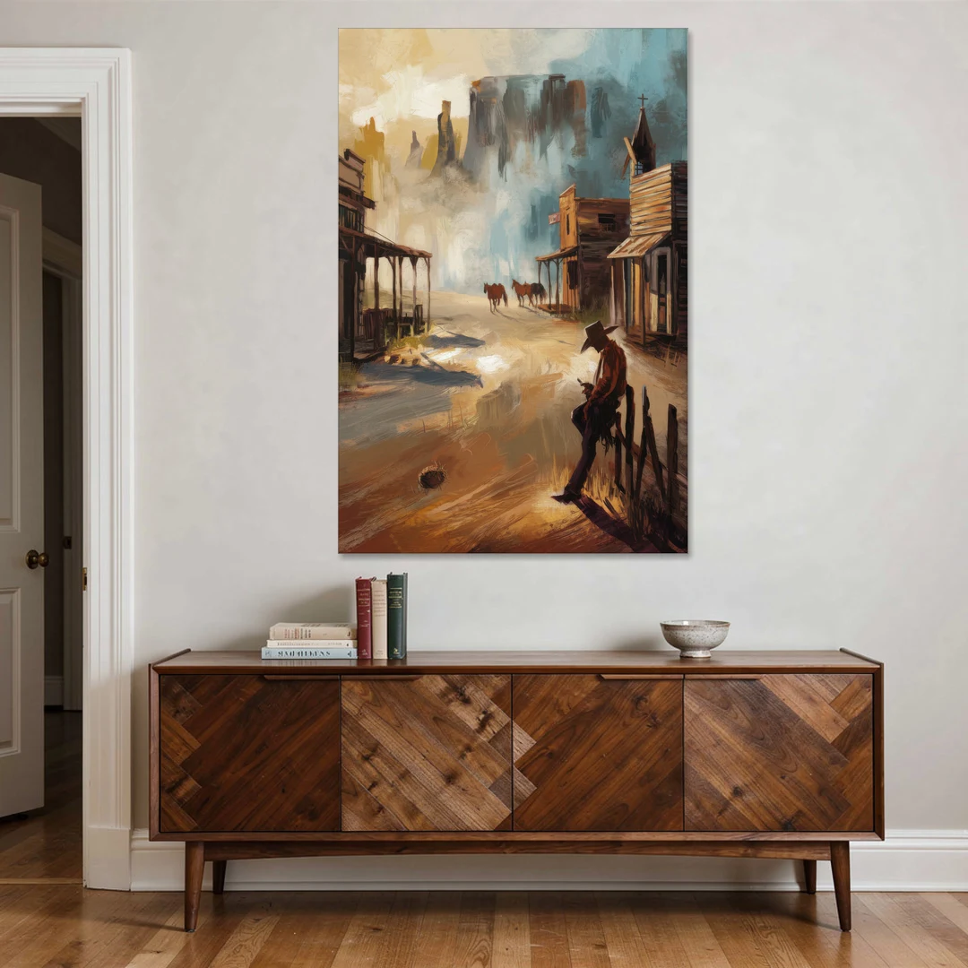 Tombstone Western Heritage - Canvas Wall Art - Coffee Table - 40x60