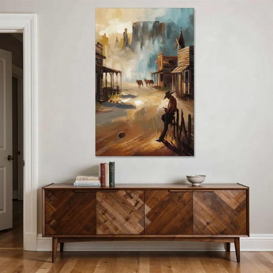 Tombstone Western Heritage - Canvas Wall Art - Coffee Table - 40x60