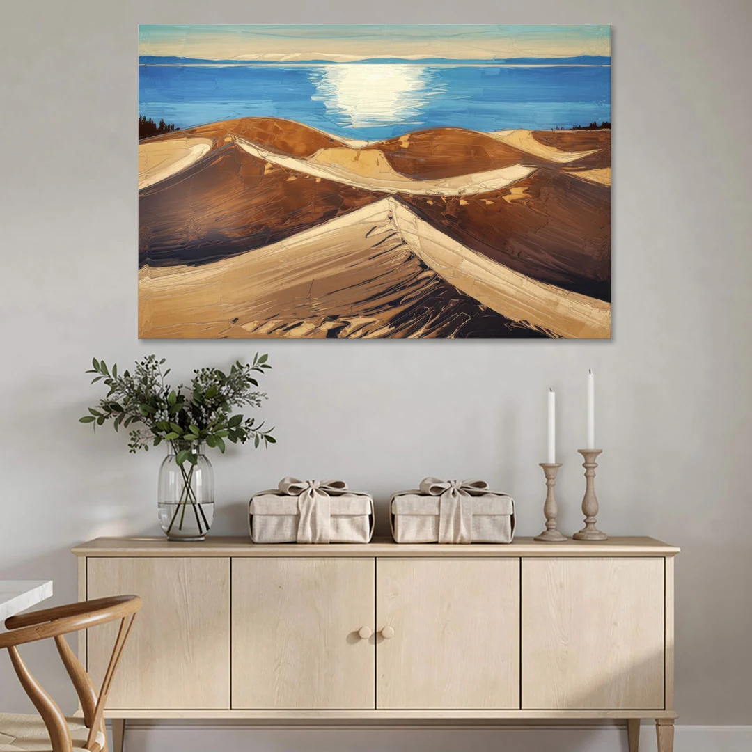 Traverse City Sleeping Bear Dunes - Canvas Wall Art - Coffee Table - 60x40