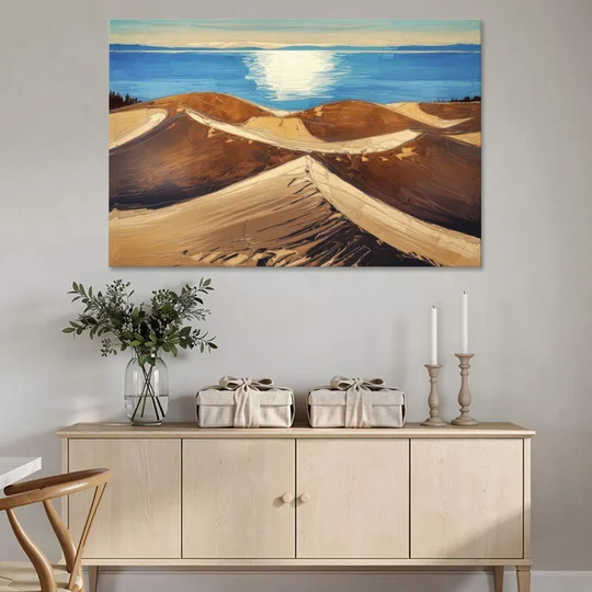 Traverse City Sleeping Bear Dunes - Canvas Wall Art - Coffee Table - 60x40