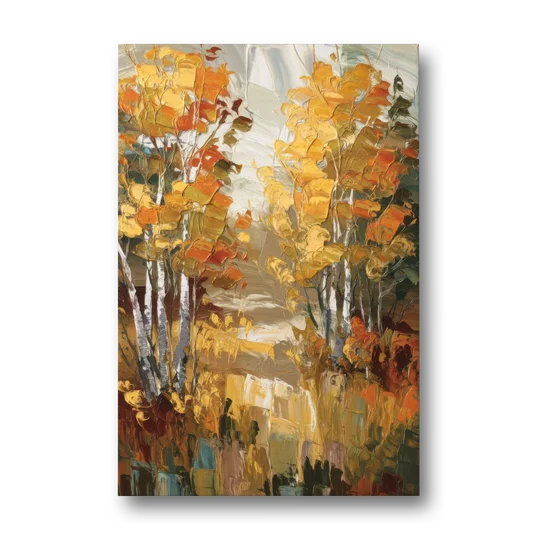 Vail Aspen Forest - Canvas Wall Art - Front