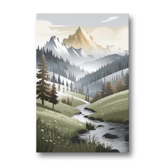 Vail Scenic Landscape - Canvas Wall Art - Front