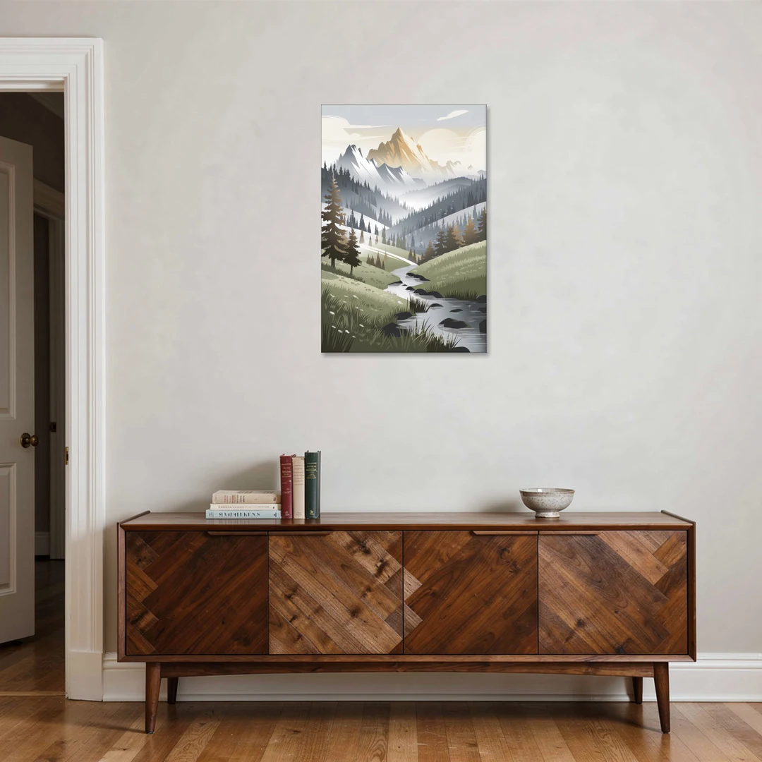 Vail Scenic Landscape - Canvas Wall Art - Coffee Table - 24x36