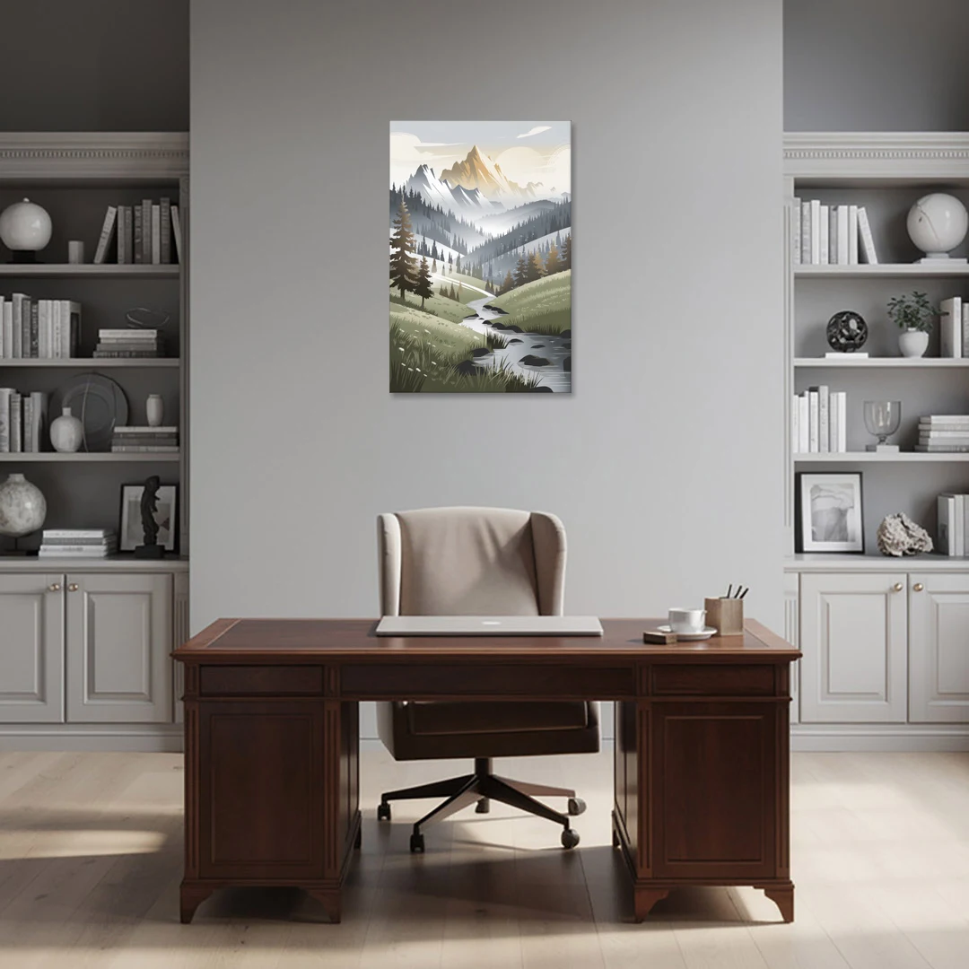 Vail Scenic Landscape - Canvas Wall Art - Office - 24x36