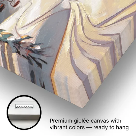 Vail Ski Slopes - Canvas Wall Art - Gallery Wrap Corner