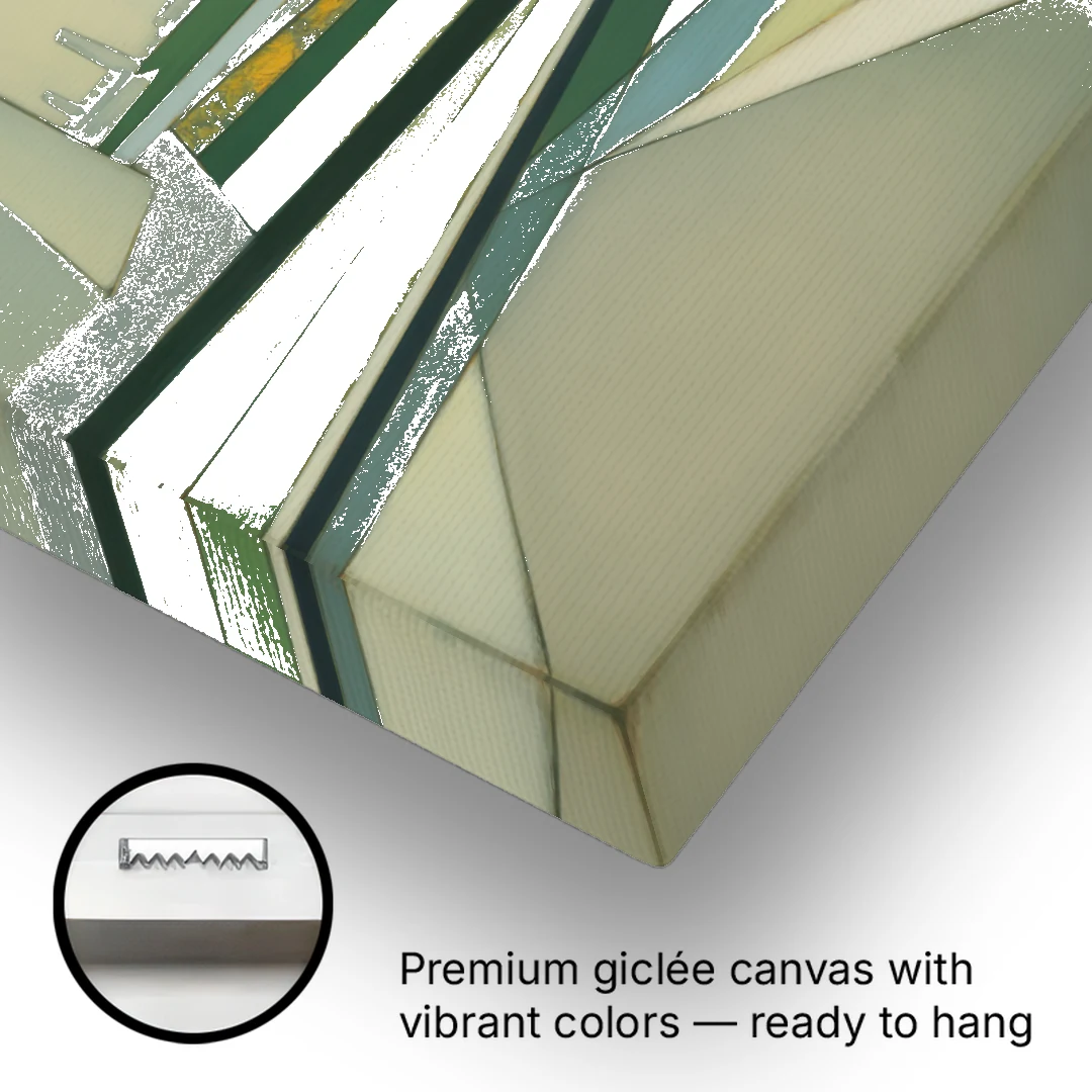 Vake Park Serenity - Canvas Wall Art - Gallery Wrap Corner